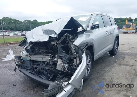 2017 Toyota Highlander Xle from USA, damaged, VIN 5TDJZRFH1HS358079